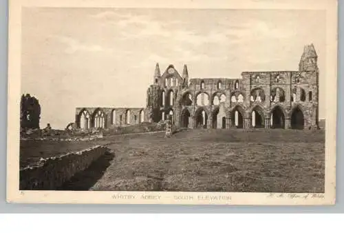 UK - ENGLAND - NORTH YORKSHIRE - WHITBY, Abbey, 1922, Rembrandt