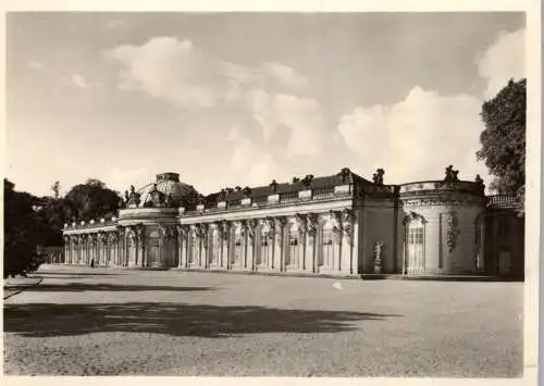 0-1500 POTSDAM, Schloß Sanssouci, Gartenseite, DKV Deutscher Kunst Verlag