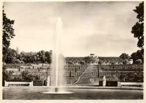 0-1500 POTSDAM, Schloß Sanssouci, Die Terrassen, DKV Deutscher Kunst Verlag