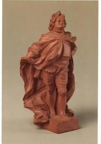 0-8000 DRESDEN, Staatl. Kunstsammlung, Porzellansammlung, Statuette August des Starken, DKV Deutscher Kunst Verlag