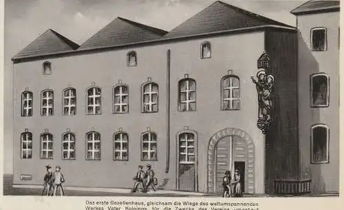 [Ansichtskarte] 5000 KÖLN, KOLPING, Historische Ansicht, Das erste Gesellenhaus. 
