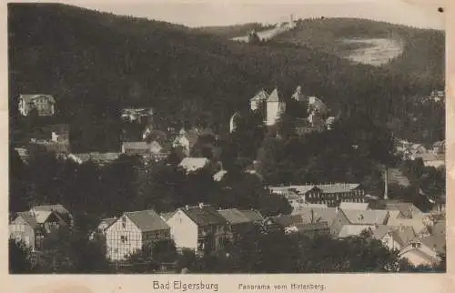 0-6303 BAD ELGERSBURG, Panorama vom Hirtenberg