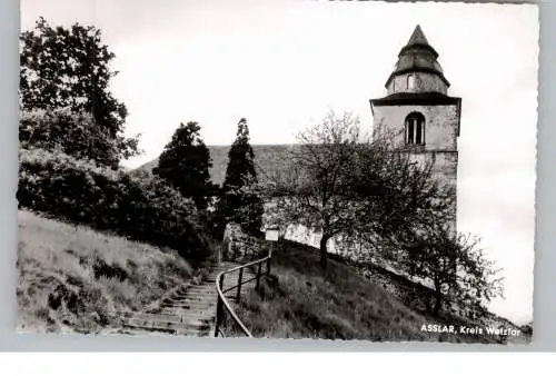 [Ansichtskarte] 6334 ASSLAR, Kirche. 