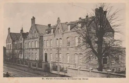 5160 DÜREN - BIRKESDORF, St. Marien - Krankenhaus, 1917, Feldpost,  Lazarett-Stempel