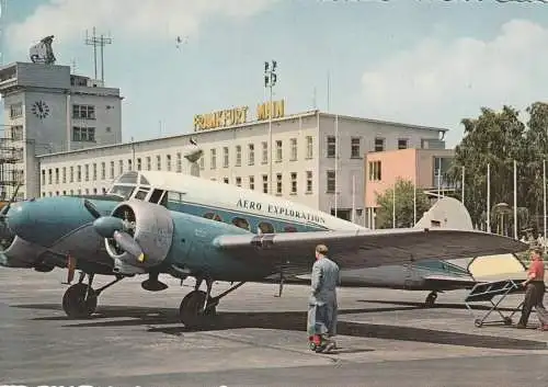 FLUGHAFEN / Airport, FRANKFURT, AERO EXPLORATION, 1959