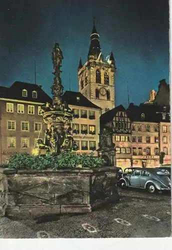 5500 TRIER, Marktbrunnen, VW-Käfer