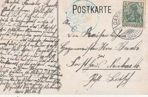 F 67110 DAMBACH, Historisches Denkmal, Altar der St. Sebastianus Kapelle, Zensur, 1906