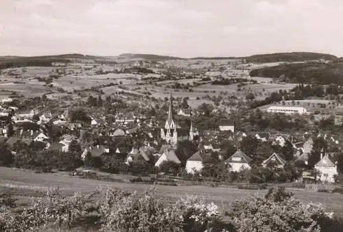 6479 SCHOTTEN, Blick über den Ort,1959