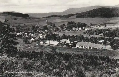 5779 ESLOHE, Blick über den Ort, 1957