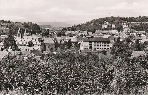 6253 HADAMAR, Blick auf den Ort, 1957