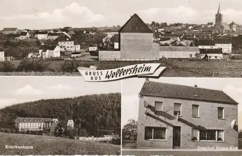 5168 NIDEGGEN - WOLLERSHEIM, Gasthof Stupp - Rick, Krankenhaus, Gesamtansicht