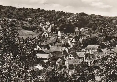 5484 BAD BREISIG - GÖNNERSDORF / Vinxtbachtal, Blick auf den Ort