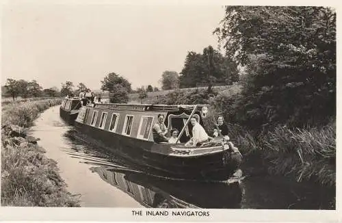 BINNENSCHIFFE - ENGLAND - Kanal, 1958