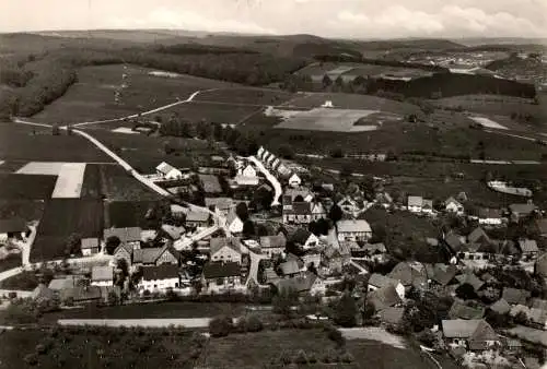 3533 WILLEBADESSEN - ALTENHEERSE, Luftaufnahme, 60er Jahre