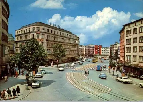 4630 BOCHUM, Massenbergstrasse, Strassenbahn