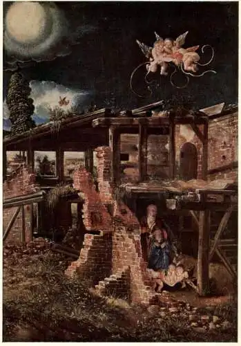 KRIPPE - "Heilige Nacht", Albrecht Altdorfer