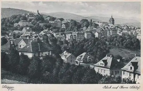 5900 SIEGEN, Blick zum Oberen Schloß