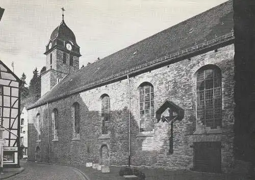 [Ansichtskarte] 5108 MONSCHAU, Hauptpfarrkirche / Aukirche. 