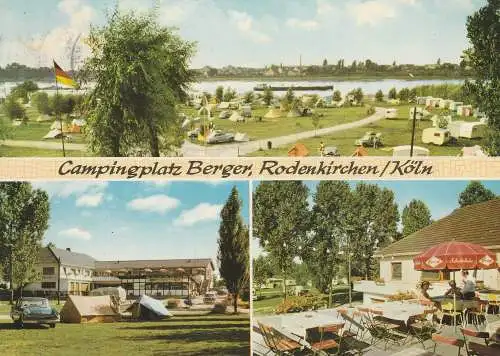 [Ansichtskarte] 5000 KÖLN - RODENKIRCHEN, Camping Berger. 