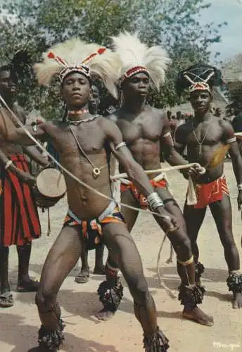 [Ansichtskarte] VÖLKERKUNDE / ETHNIC - Medy - Dancers Senegal. 