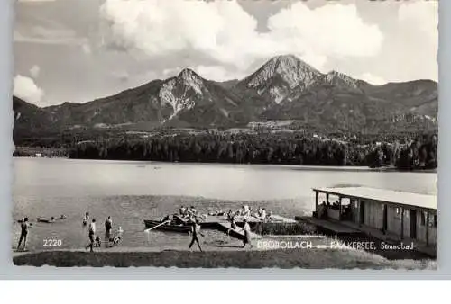 [Ansichtskarte] A 9580 VILLACH - DROBOLLACH, Strandbad am Faakersee. 