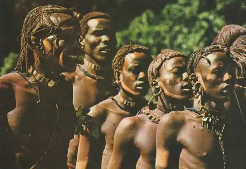 [Ansichtskarte] VÖLKERKUNDE / ETHNIC - Masai Warriors Kenya. 