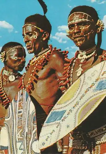 [Ansichtskarte] VÖLKERKUNDE / ETHNIC - Kikuyu Dancers, Kenya. 