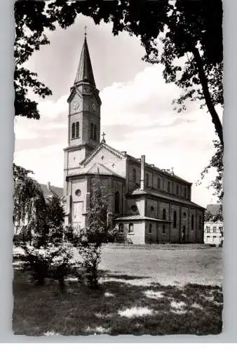 [Ansichtskarte] 7850 LÖRRACH, Katholische Kirche, 195... 