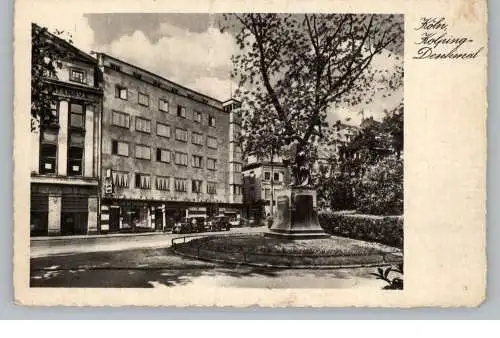 [Ansichtskarte] 5000 KÖLN, Kolping-Haus / Kolping-Denkmal, Oldtimer, 1942, deutsche Feldpost, Feldpost Nummer 17656. 