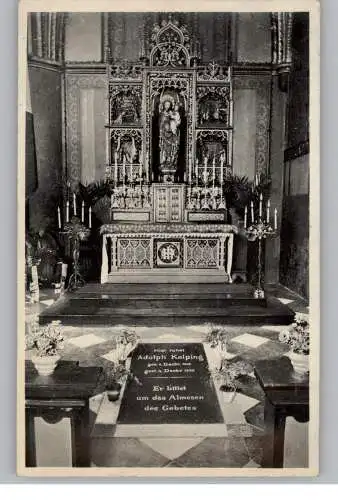 [Ansichtskarte] 5000 KÖLN, Kolping - Grabstätte in der Minoritenkirche, 1935. 