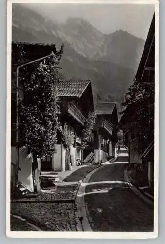 [Ansichtskarte] CH 3855 BRIENZ BE, Dorfstrasse, 1936, Verlag Schild. 