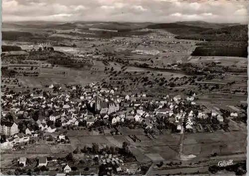 [Ansichtskarte] 5432 WIRGES / Westerwald, Luftaufnahme 1959. 