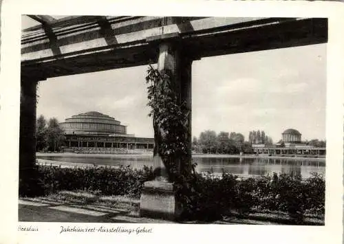 [Ansichtskarte] NIEDER - SCHLESIEN - BRESLAU / WROCLAW, Jahrhundert - Ausstellungs - Gebiet. 