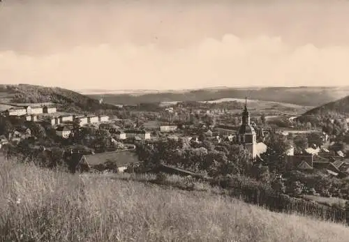 [Ansichtskarte] 0-6602 BERGA / Elster, Wismut-Siedlung, 1963. 