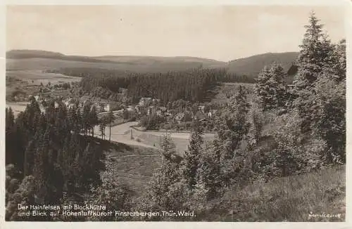 [Ansichtskarte] 0-5803 FINSTERBERGEN, Blick über den Ort, 1933. 