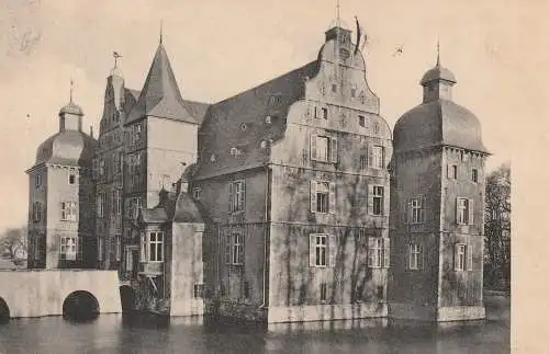 [Ansichtskarte] 4600 DORTMUND - BODELSCHWINGH, Wasserschloß, 1914. 