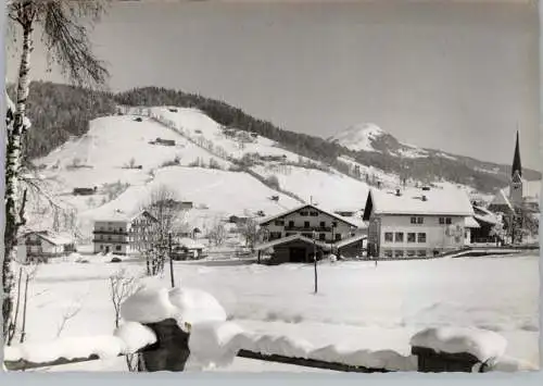 [Ansichtskarte] A 6314 WILDSCHÖNAU - NIEDERAU, Blick auf den Ort, 1961. 