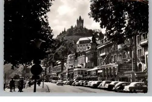 [Ansichtskarte] 5590 COCHEM, Moselpromenade, 1959, Oldtimer, FORD, OPEL, VW - Käfer. 