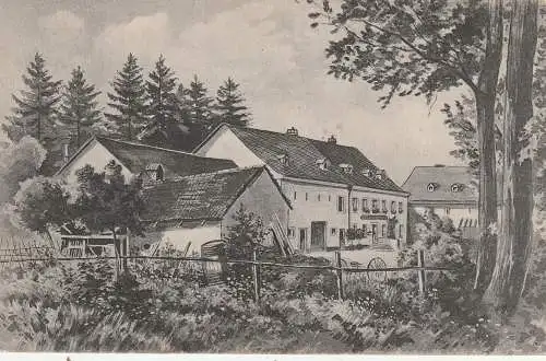 [Ansichtskarte] 5501 TRIERWEILER - NEUHAUS, Gasthaus zur Post von Joh. Moos, 1914, Verlag Meissner - Trier. 