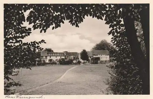 [Ansichtskarte] 5223 NÜMBRECHT - ÜBERDORF, Haus Wiesengrund, 50er Jahre. 