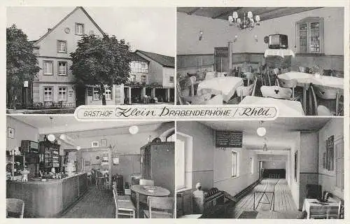 [Ansichtskarte] 5276 WIEHL - DRABENDERHÖHE, Gasthof Klein, 1957. 