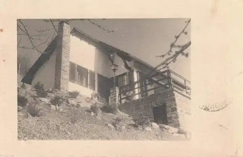 [Ansichtskarte] 5340 BAD HONNEF - RHÖNDORF, Photo - AK Einzelhaus 1943, Druckstelle. 