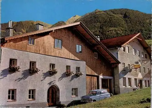 [Ansichtskarte] A 6134 VOMP / Schwaz, Gasthaus / Pension Vomperhof, OPEL REKORD Kombi, 196... 