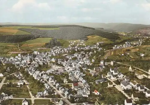 [Ansichtskarte] 5244 DAADEN / Westerwald, Luftaufnahme 1965. 