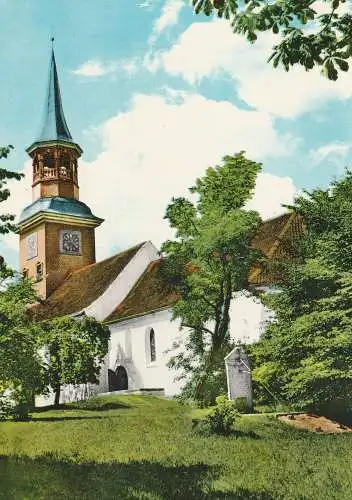 [Ansichtskarte] 2247 LUNDEN / Holstein, Kirche, 60er Jahre. 