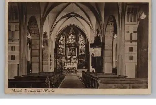 [Ansichtskarte] 4100 DUISBURG - BEECK, Kirche, Innenansicht. 