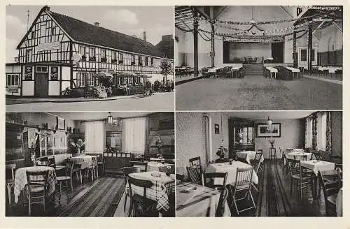 [Ansichtskarte] 5205 SANKT AUGUSTIN - BUISDORF, Gasthaus "Zur Gemütlichen Ecke", 50er Jahre. 