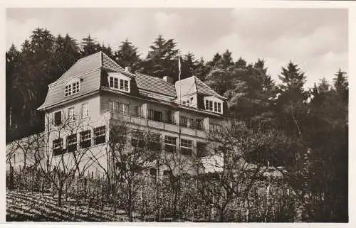 [Ansichtskarte] 5300 BONN - BAD GODESBERG, Hotel - Cafe Cäcilienhöhe. 