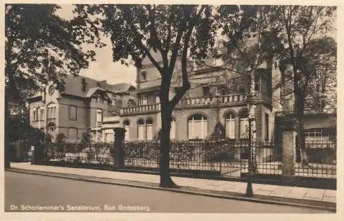[Ansichtskarte] 5300 BONN - BAD GODESBERG, Dr. Schorlemer's Sanatorium. 
