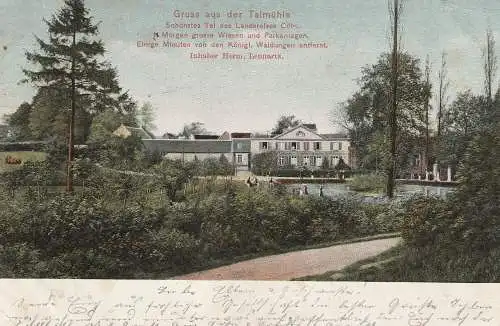[Ansichtskarte] 5030 HÜRTH, Gruss von der Talmühle, 1905. 